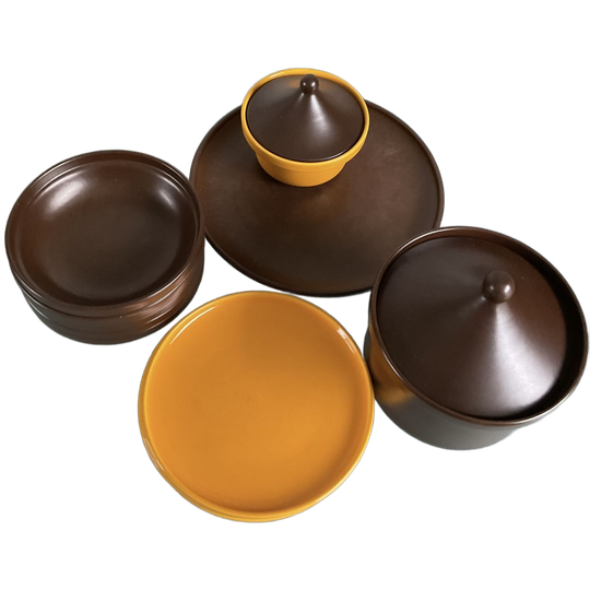 Servies Driehoek Huizen Holland 1