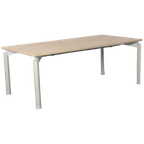 Bulo H2O Bureau, Bladkleur Naar Keuze, 200X100 Cm, Hoogte Instelbaar Onderstel thumbnail 1