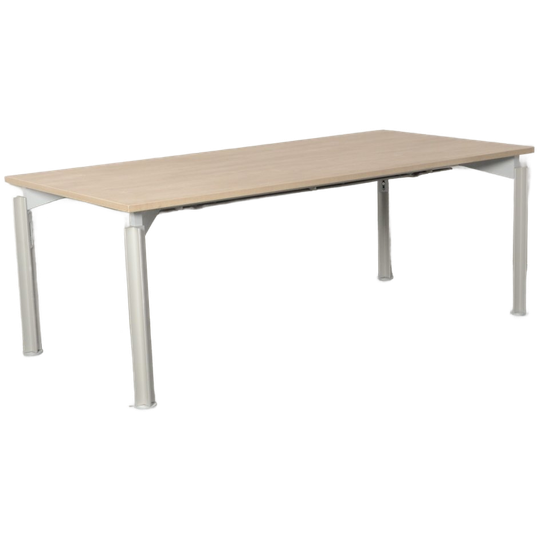 Bulo H2o Bureau, Bladkleur Naar Keuze, 200x100 Cm, Hoogte Instelbaar Onderstel 1