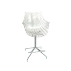 Christophe Pillet - Driade - Meridiana - Hard Plastic Design Bar Stool On Four-Legged Base - Coun thumbnail 1