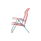 Italian Mid-century Foldable ‘spagetthi’ Deck Chair By Roberto Gatti thumbnail 1