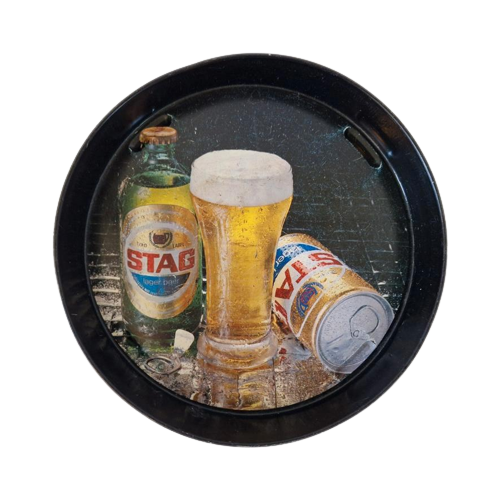 Stag Lager Bier Vintage Dienblad Blikken Dienblad