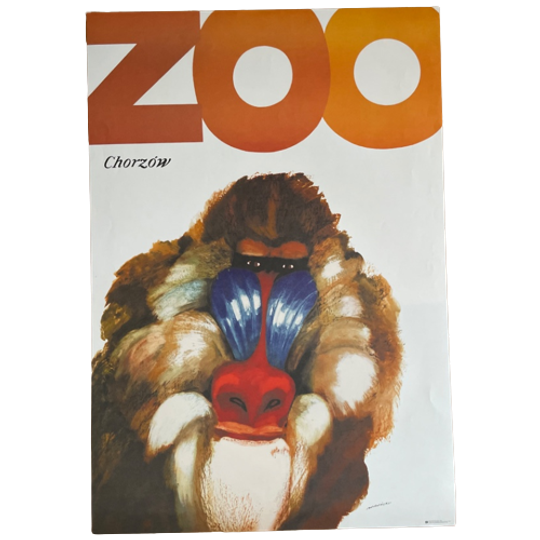 M.mosinski (1936-1998), Zoo, 1968, Poster No 36, Official Limited Edition C.500, Printed 2019 1