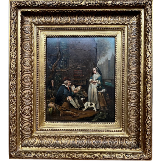 Antiek Schilderij. 1