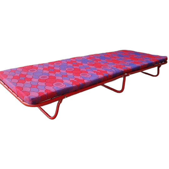 Vintage Logeerbed Opklapbed Daybed Bed Jaren 70 Retro Camper 1