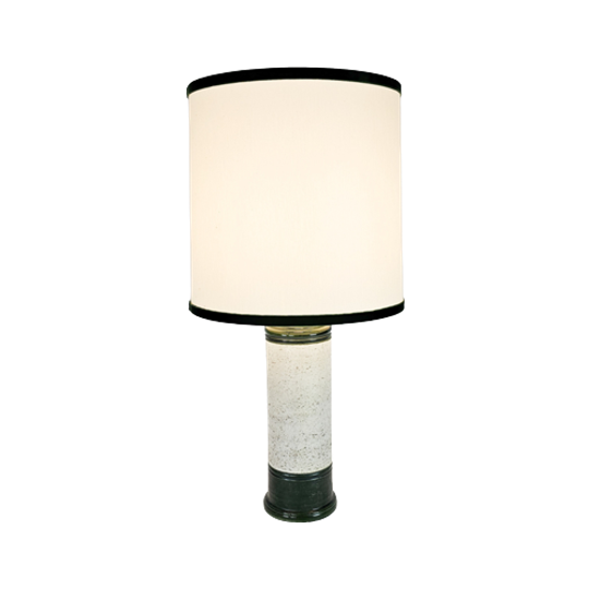 Bitossi Voor Bergboms & Co - Aldo Londi - Tafellamp - Groen/wit - Keramiek - 60's 1