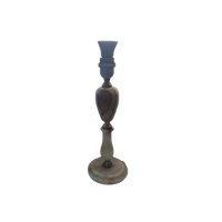 Onxy Lamp Vintage Met Messing