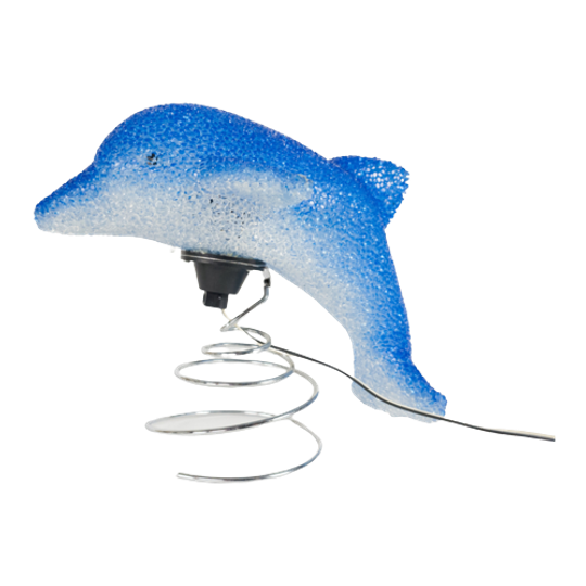 Dolfijn Lamp - Tafellamp - Rubber - Metaal - 90's 1