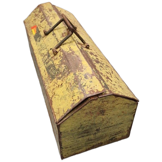 Vintage Metalen Gereedschapkist Gereedschap Kist 1