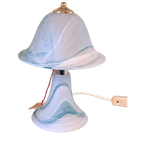 Murano Mushroom Tafellamp Glas En Verguld thumbnail 1