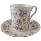 Kop En Schotel Royal Albert Purple Lace thumbnail 1