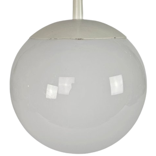 Happy Lights - Globe - Ochtendnevel - Opaalglas - Metaal - 70'S 1
