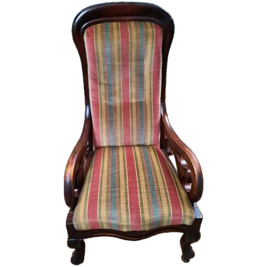 Antieke Biedermeier Stoel 1