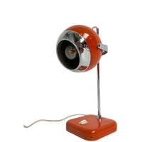 Oranje Space Age Tafellamp, 1960’S