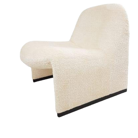 Artifort Alky Nieuw Bekleed Creme Boucle 1