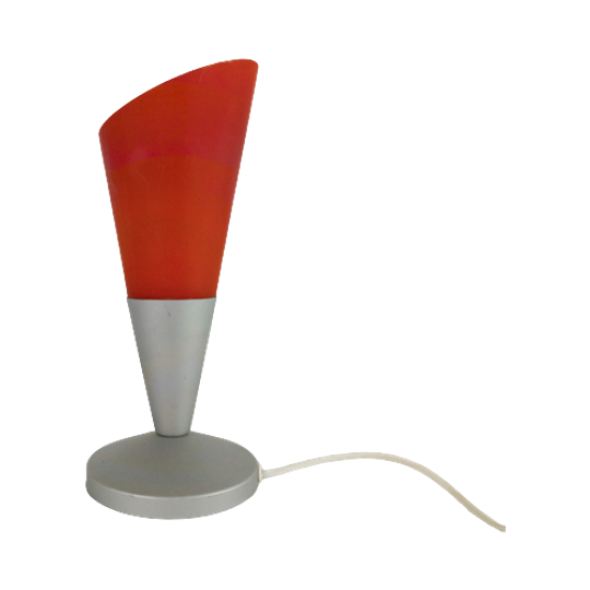 IKEA Vintage - Model Kryolit - Type B9419 - Tafellamp - Glas - Metaal - 1990's 1