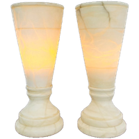 Set Vintage Albasten Lampen Spanje