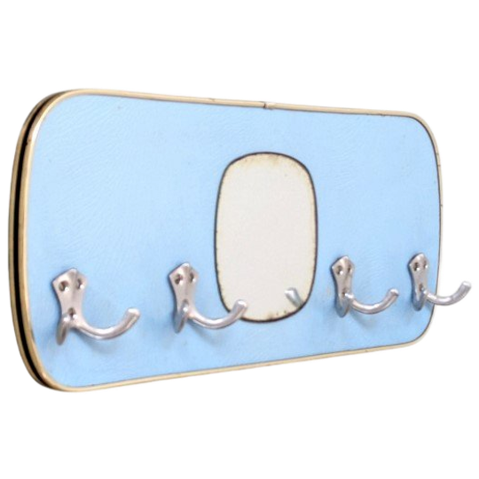 Kapstokje Met Spiegeltje – Jaren 50 - (ke37) 1