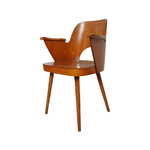 Vintage Dining Chair N.1515 By Oswald Haerdtl For Ton Company 1955