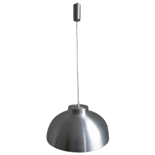 Vintage Hanglamp Met Aluminium Kap 1
