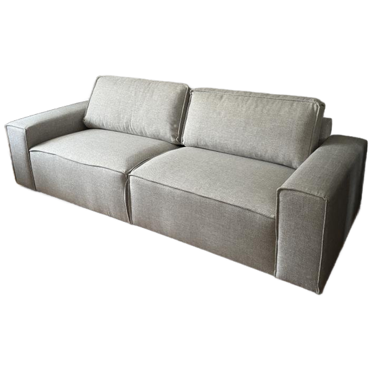 !!actie!! Mack 3 Zits Bank Recycled Zandgrijs Nieuw 1