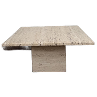 Travertin Salontafel Vierkant