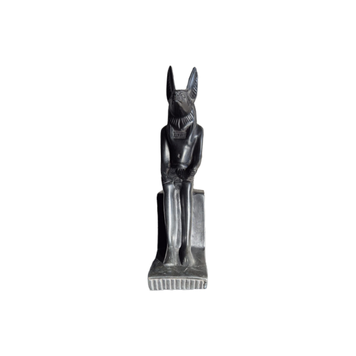 Anubis Egyptische God Beeldje Zwart