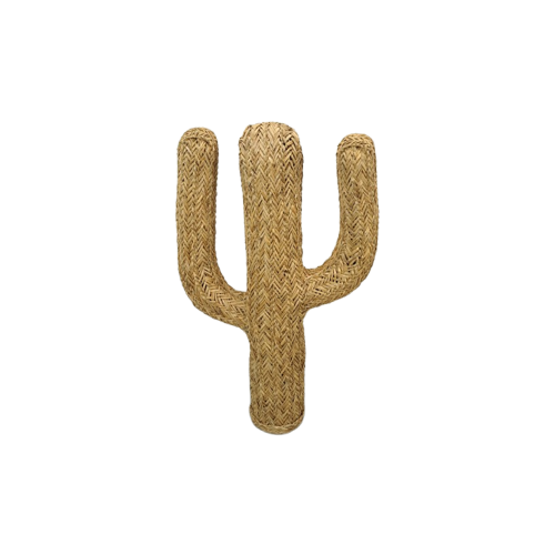 Rotan Stro Cactus Vintage