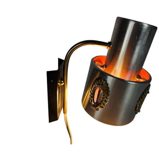Lakro Amstelveen - Wandlampje - Aluminium - Koper - 60'S 1