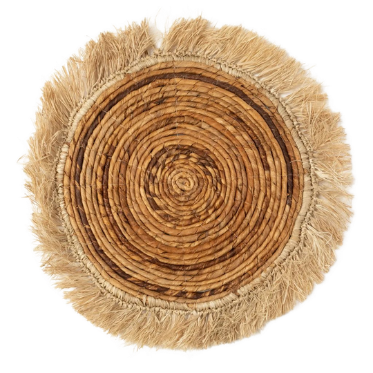 Bazar Bizar | De Banana Raffia Placemat - Naturel 1