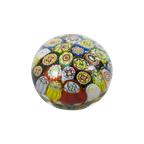 Murano - Milifiori - Seguso - Italie - Venezia- Paperweight - Designglas - 80'S thumbnail 1