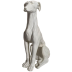 Italiaans Design Object: Greyhound, Keramiek, 74cm Hoog! thumbnail 1