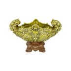 Majolica Jardinière Schütz Cilli Ca.1900 thumbnail 1