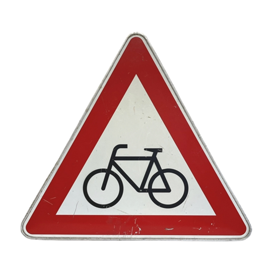Duits Verkeersbord Vintage Industrieel 1