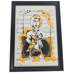 Grafiek - Marijn Moree - 'allegro' - Zeefdruk - Gesigneerd - 2019 thumbnail 1