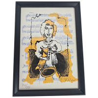 Grafiek - Marijn Moree - 'allegro' - Zeefdruk - Gesigneerd - 2019