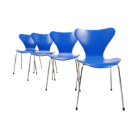 4 Butterfly Chairs By Arne Jacobsen For Fritz Hansen