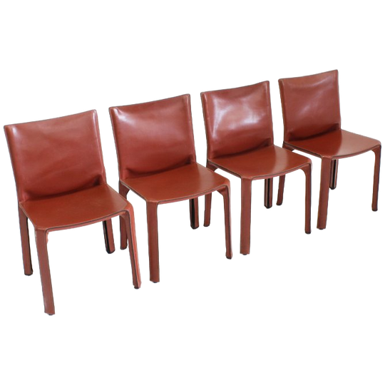 Cassina Cab 412 Eetkamer Stoelen Mario Bellini 1