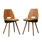 Vintage Lollipop Stoelen František Jirák | Groen thumbnail 1