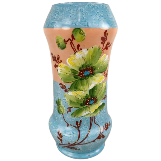 Handbeschilderde Opaline Vaas 1