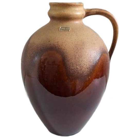 Retro Vintage Aardewerk Vaas, Carstens West Germany 1