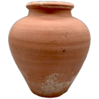 Vintage Handwerk Grote Terracotta Vaas thumbnail 1