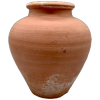 Vintage Handwerk Grote Terracotta Vaas