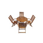 Ico Parisi Garden Seating Set By Reguitti Chairs / Table thumbnail 1