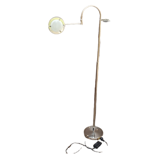 Vloerlamp - Zilverkleurig - Chroom - Merk Massive - Dimmer 1
