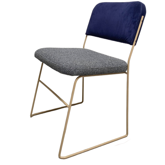 NOGA Design Eetkamerstoel Limo Blauw 1