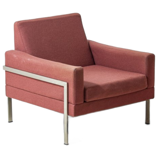 Vintage Minimalistische Gelderland Lounge Chair 1