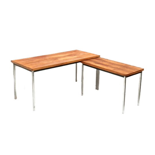 Vintage Palissander Hoekbureau Van Nipu Gemaakt In De Jaren ’60 1