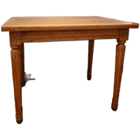 Set Van 2 Klassieke Walnoot Bijzettafels Walnut Tafels