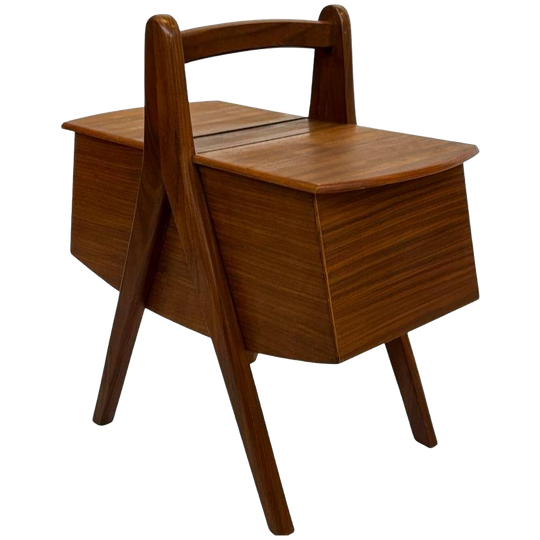 Vintage Naaikastje Jaren 60 Louis Van Teeffelen Design 1